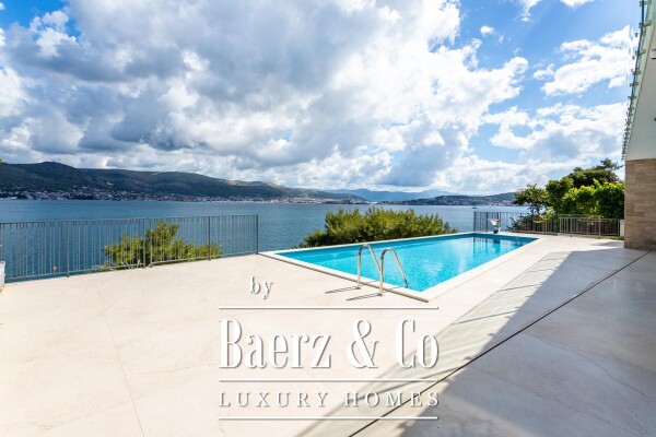 photo 17 Okrug Donji, a beautiful luxury villa in the first row to the sea