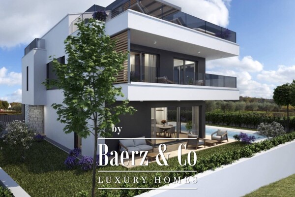 photo 10 Poreč, modern and elegant detached villa NKP 220 m2 on a large garden