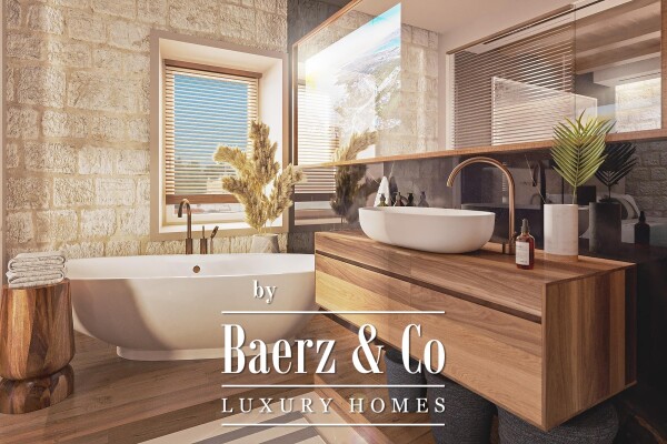 photo 24 Dubrovnik - surroundings, two stone buildings, first row to the sea