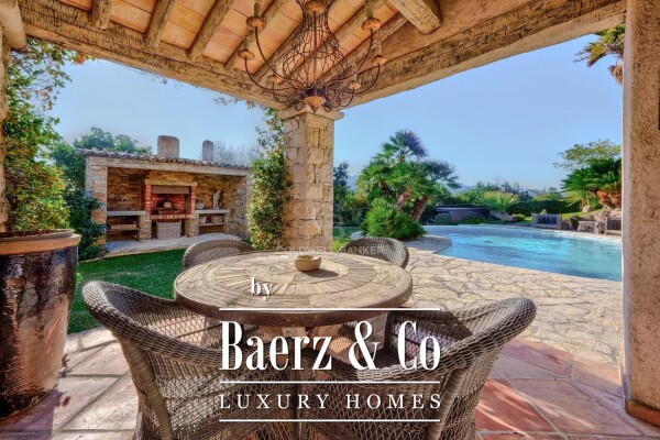 photo 6 Mandelieu's hill - Provencal-style villa - Sea view