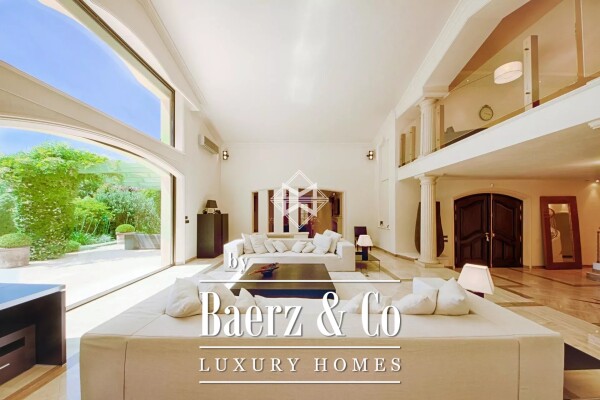 photo 7 In a closed and secured estate, properyt totally refurbished of about 600 sqm on an almost flat land of approximately 800 sqm decorated with a swimming pool and a tennis court.