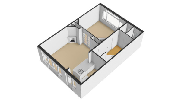 Floor Plan 2 - Dr. P.J.H. Cuypersplein 45