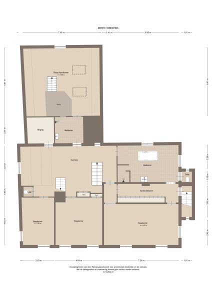 Floor Plan 2 - Kruisstraat 17