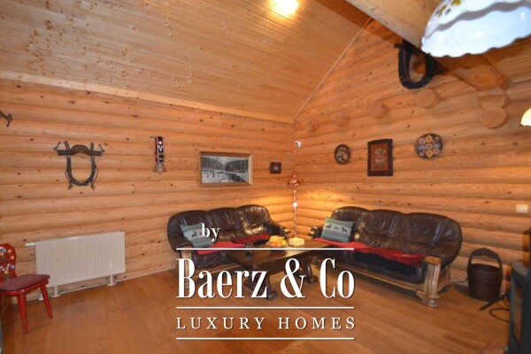 photo 6 Ravna Gora, Hleveci, charming wooden villa with 5500 m2 of building land