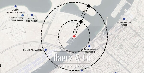 Floor Plan 1 - Exclusive Penthouse Azizi Wasel – Dubai Islands