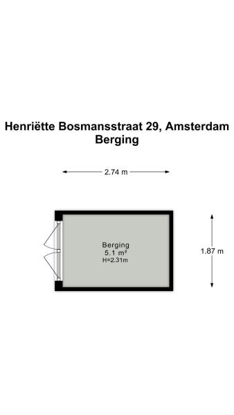 Floor Plan 9 - Henriette Bosmansstraat 29