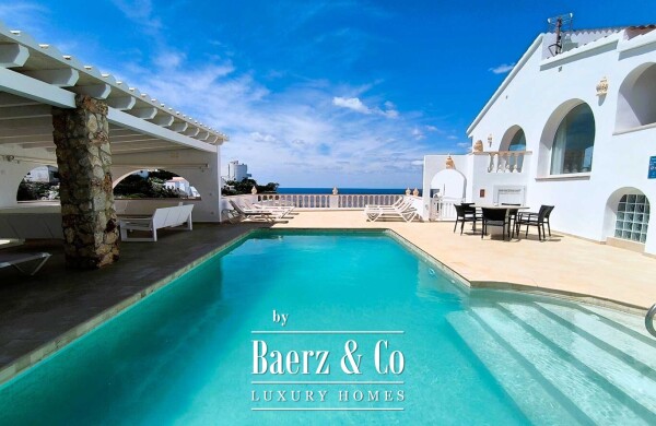 photo 2 SEASIDE VILLA IN CALA’N PORTER, MENORCA, FIRST LINE, INVESTMENT