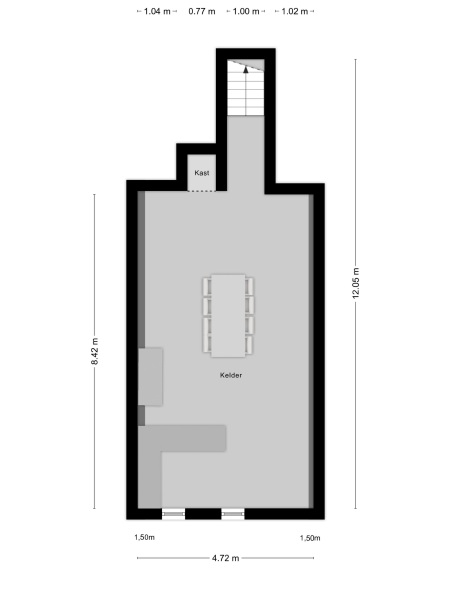 Floor Plan 2 - Lievevrouwestraat 54