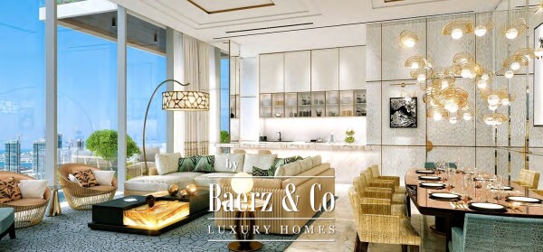 photo 3 Opulent 4-Bedroom Sky Residence at Cavalli Tower | Al Sufouh, Near Dubai Marina