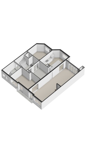 Floor Plan 6 - Albrecht Durerstraat 1 2