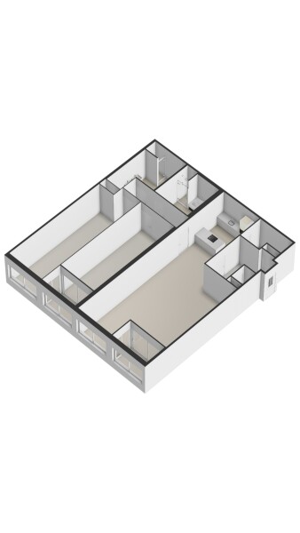 Floor Plan 1 - Gustav Mahlerlaan 212