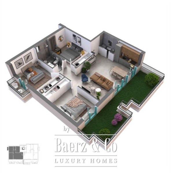 photo 24 Apartment in Kotor with a Pool and a Panoramic Sea View