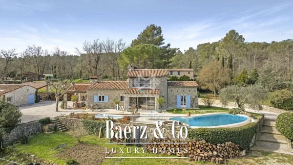 photo 1 Canton de Fayence – Authentic stone house with panoramic views