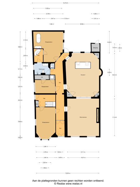 Floor Plan 1 - Zaadmarkt 93