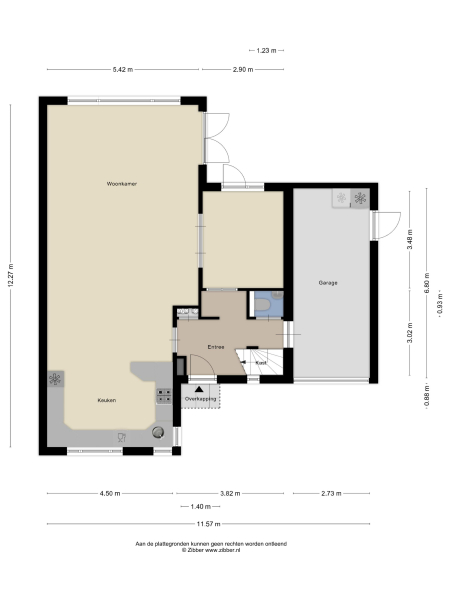 Floor Plan 1 - van Ruysdaellaan 60