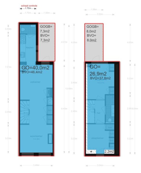 Floor Plan 3 - Vinkenstraat 80 D