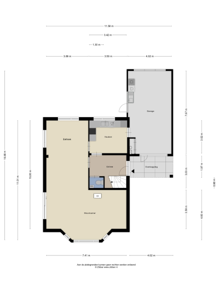 Floor Plan 1 - Rottekade 35 a