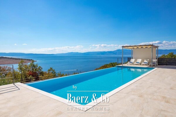 photo 4 Kraljevica, a rare opportunity — premium 453 m² villa, first row to the sea, with a pool