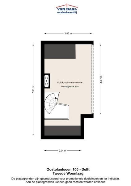 Floor Plan 3 - Oostplantsoen 100