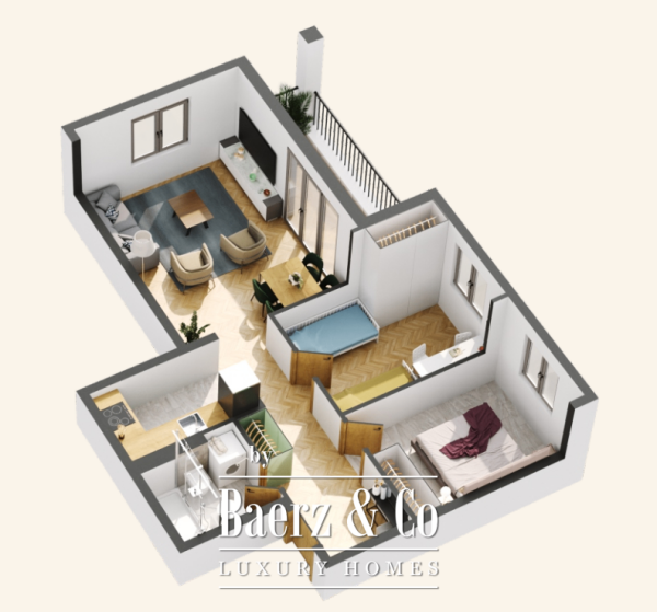 photo 23 Apartment in Tivat in a New Project under Construction