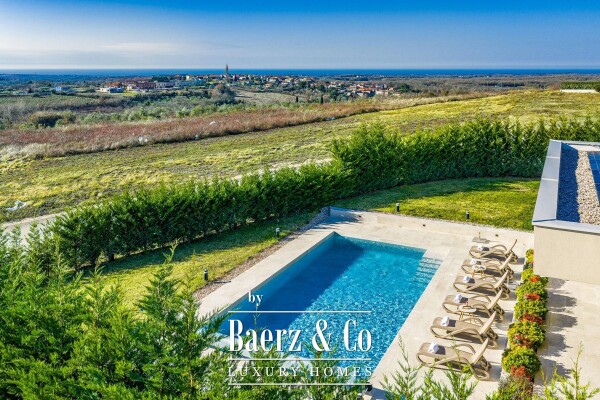 photo 3 Istria, Brtonigla, exclusive Modern Villa with Sea View and Wellness Oasis