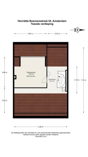 Floor Plan 3 - Henriëtte Bosmansstraat 54
