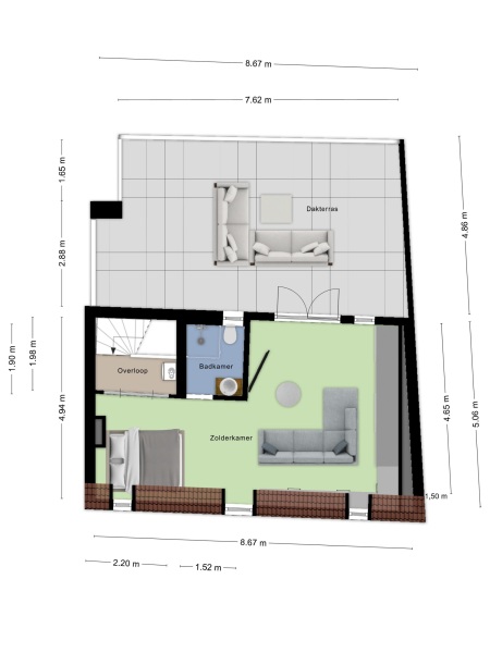 Floor Plan 4 - Kerkstraat 12