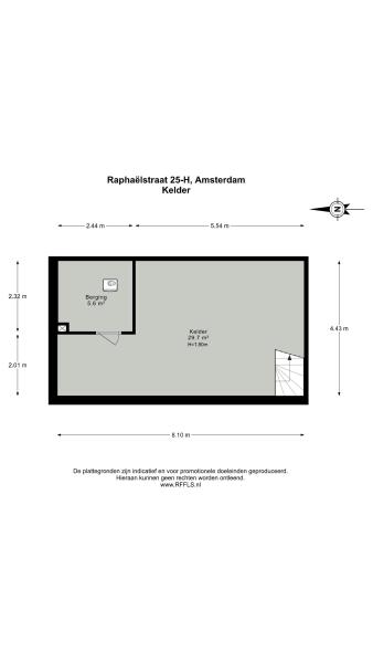Floor Plan 5 - Raphaëlstraat 25 H