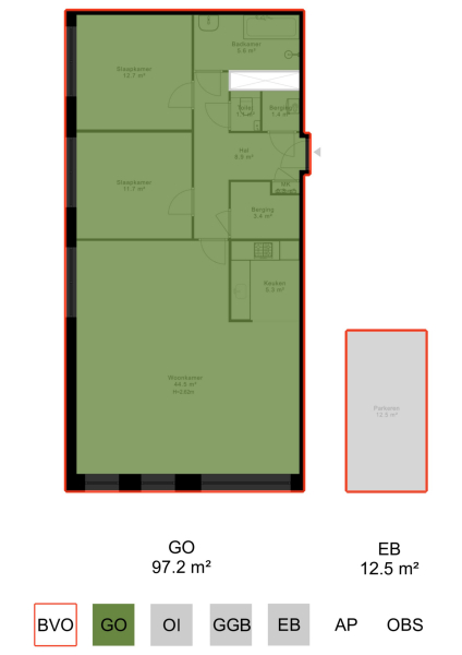 Floor Plan 5 - Westerdok 52