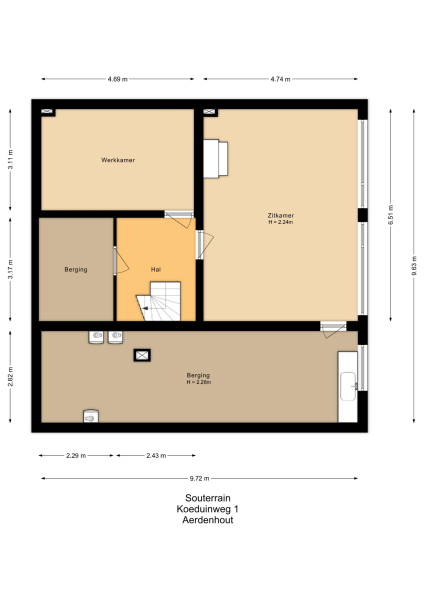Floor Plan 3 - Koeduinweg 1