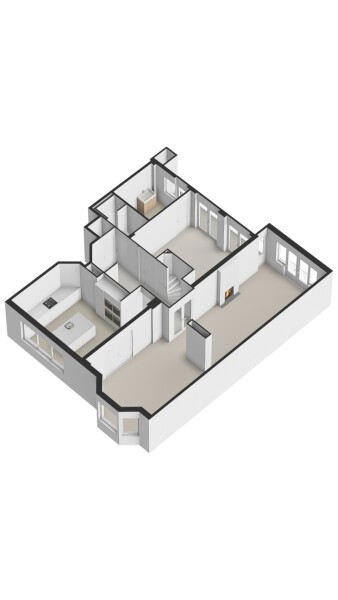 Floor Plan 4 - Stadionweg 67 3