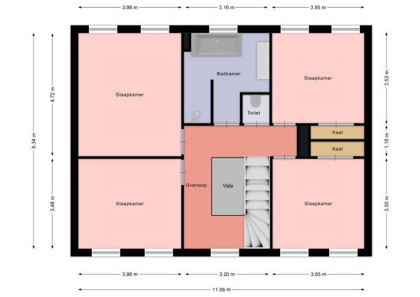 Floor Plan 2 - St. Remigiusstraat 45