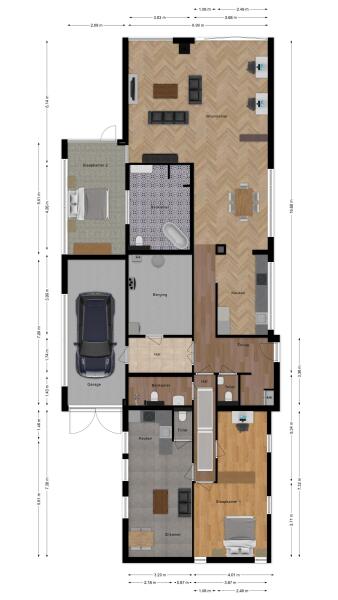 Floor Plan 1 - Dijkstraat 13 a