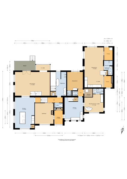 Floor Plan 1 - Dorpsstraat 48