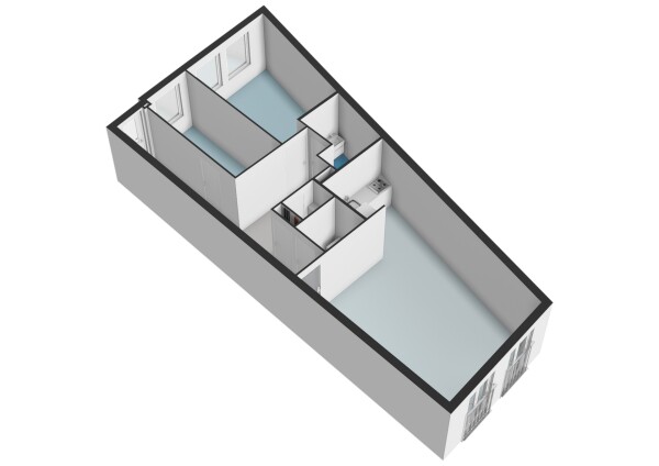 Floor Plan 3 - Kalverstraat 218 E