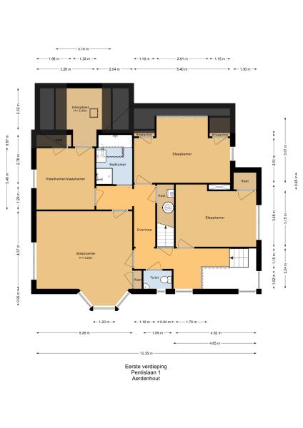 Floor Plan 2 - Pentislaan 1