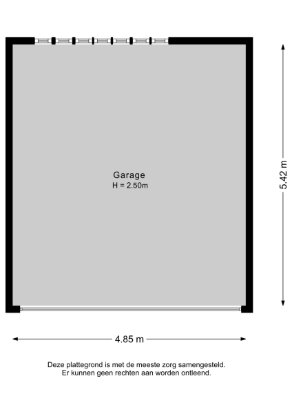 Floor Plan 5 - Zwolsestraat 11 B