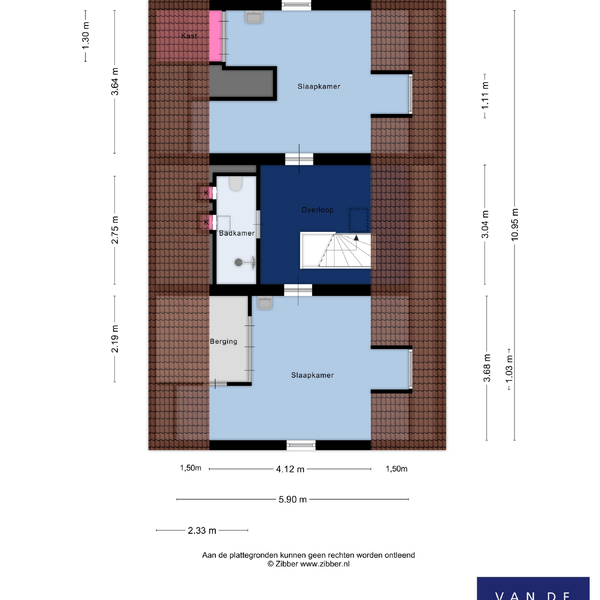 Floor Plan 4 - van Brederodelaan 9